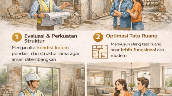 Peran Arsitek dalam Renovasi Rumah Lama